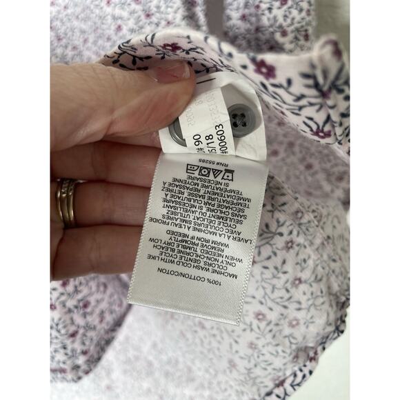 Express Floral Fitted Men's Floral Light Pink Cotton Button Down Shirt xsmall - Picture 4 of 5